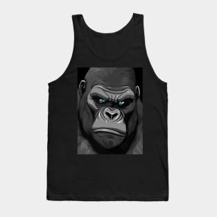 Alpha Animal Powerful Gorilla - Anime Wallpaper Tank Top